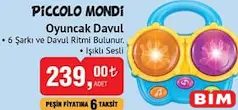 PİCCOLO MONDİ OYUNCAK DAVUL